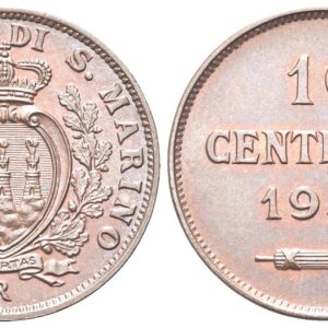 San Marino - 10 centesimi 1938