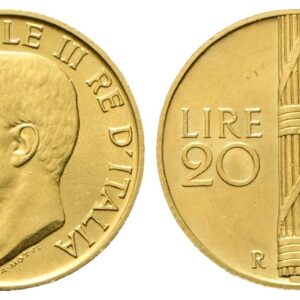 20 LIRE repubblica italiana anno 123
