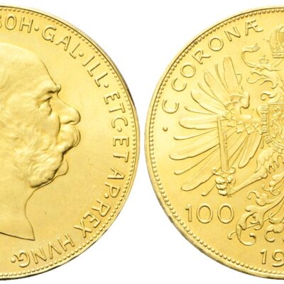 Austria 100 corone